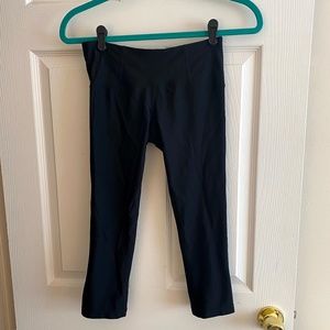 prAna Women's Rai Swim Tights, Small, Solid Black beach leggings bottoms